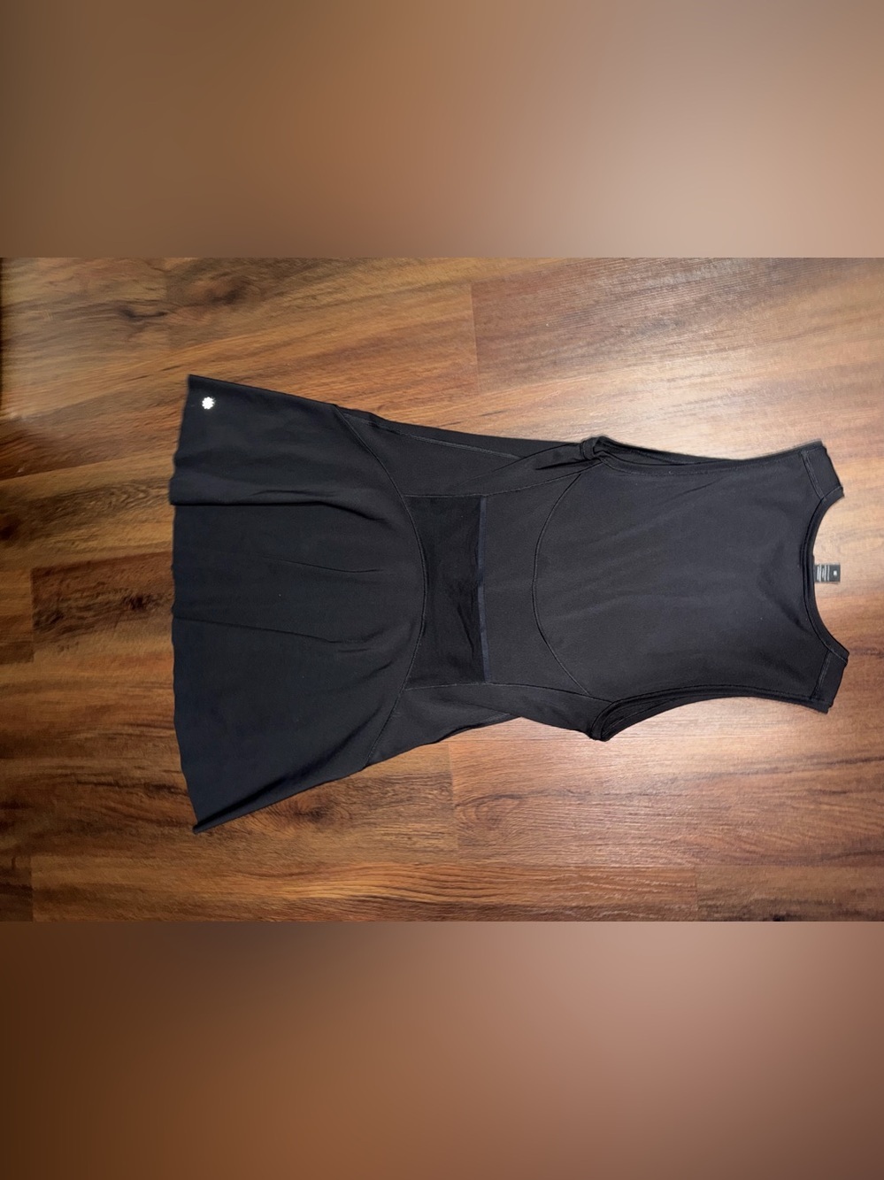 Nwot Athleta ACE Tennis Dress Jersey Dress black casual active summer 90$ - Picture 7 of 9